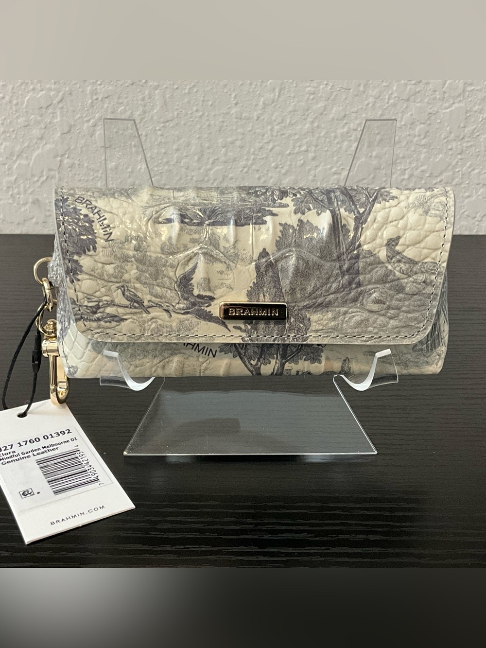 Brahmin Elora MINDFUL GARDEN MELBOURNE DI Leather Eyeglass Case NWT